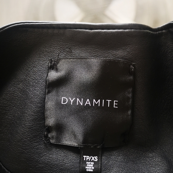 Price Drop ✨ Dynamite Faux Leather Jacket - Picture 5 of 7